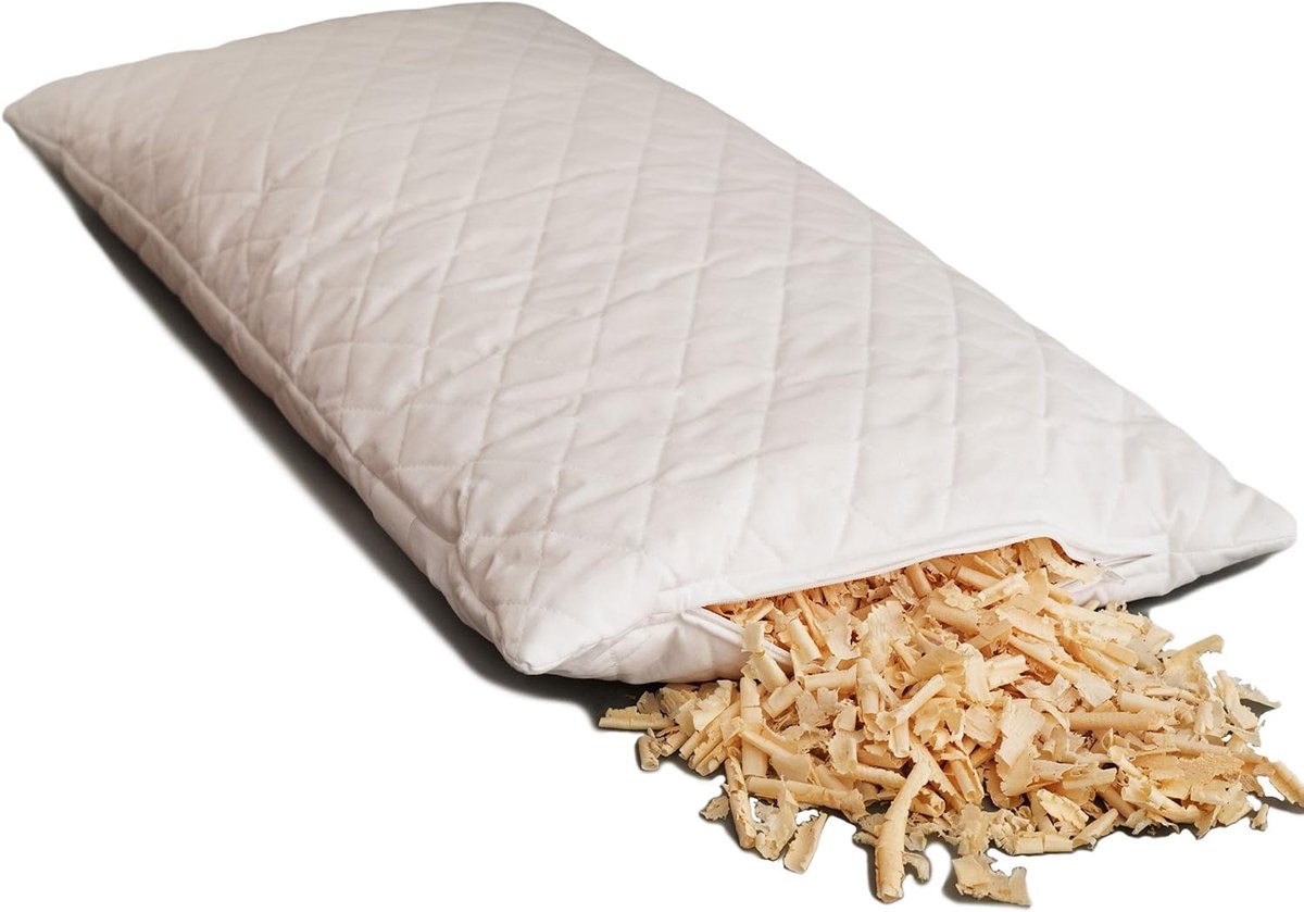 GIRAFFENLAND Cushion filled with pine mesh 40x60 cm, filled directly - Cushion with pine wood - ShopVlot