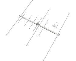 HYS Dual-Band 9.5/11.5dBi 100W Yagi Antenna 8-Element Beam 2m/70cm VHF/UHF-Yagi Outdoor Antenna with U Bolts for - ShopVlot