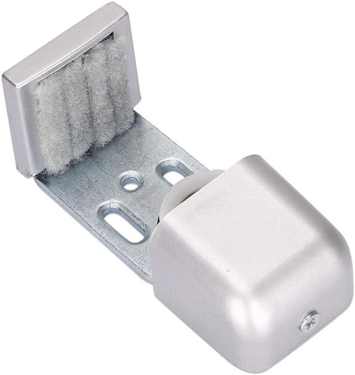 Sliding Barn Door Floor Guides, Adjustable Steel Door Lower Guide Roller Wall Mounted Bottom Stay Sliding Tool - ShopVlot