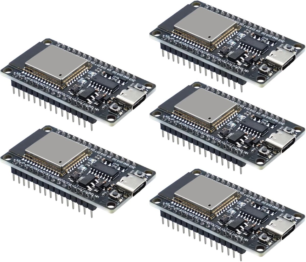 ESP32 NodeMCU ontwikkelbord - USB-C interface - 2.4GHz WiFi + Bluetooth - ideaal voor Arduino projecten - ShopVlot