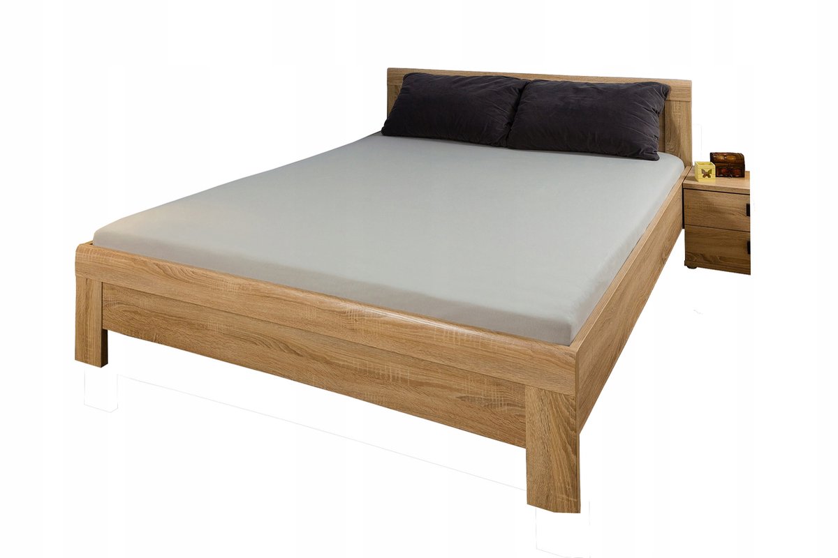 Jersey hoeslaken 130x220x25 cm met elastiek - 25 kleuren
