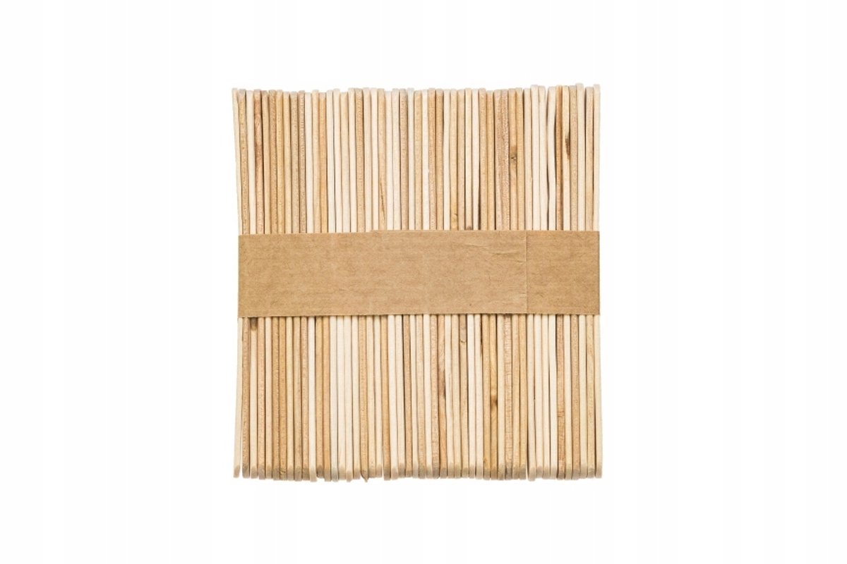 Natuurlijke Jumbo Houtjes 14 cm - 50 Stuks