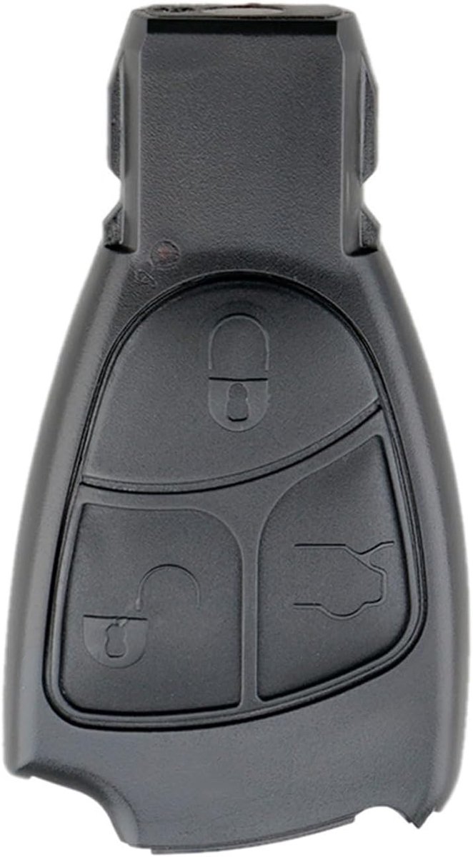 XUKEY Key Housing Replacement for Mercedes Benz W211, 3 Buttons Car Key Case for A B C E M R S CL CLK SL SLK Class - ShopVlot