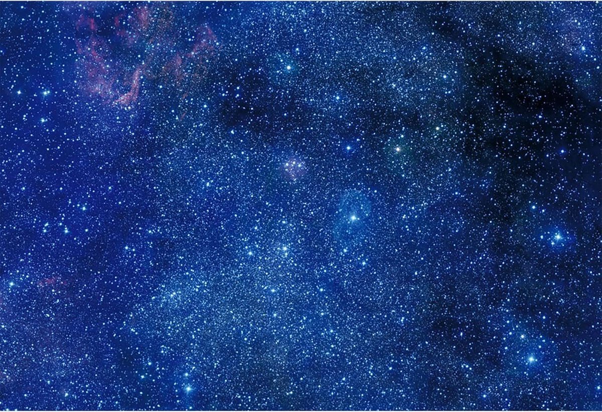 2.2x1.5m Starry Night Sky Photography Blue Background Universe Galaxy Stars Wedding Photo Studio Background Space - ShopVlot