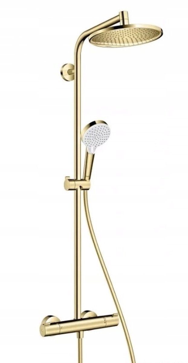 Hansgrohe Crometta S Doucheset Thermostatisch Goud 27268990