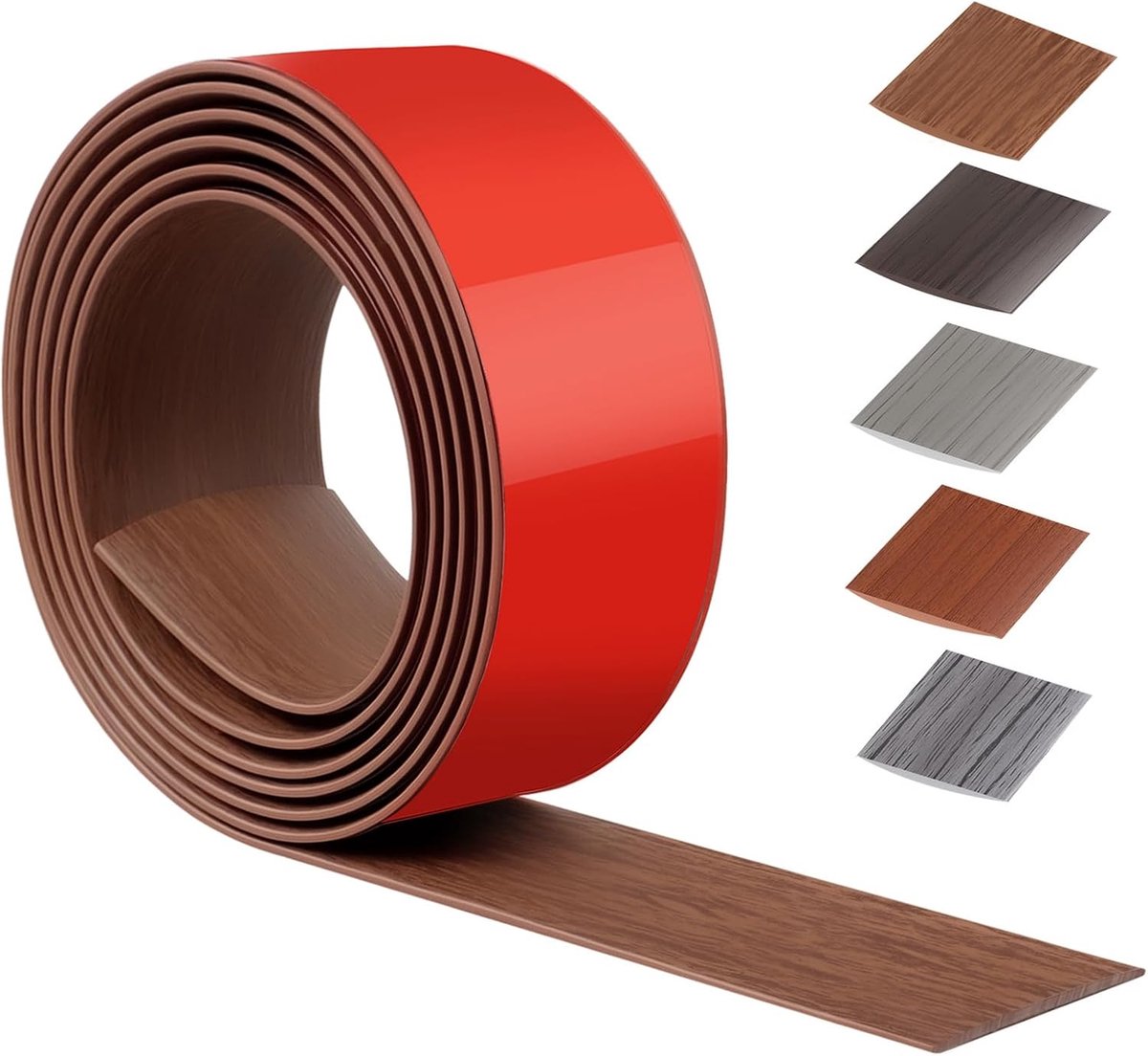 200cm x 5cm Adhesive Threshold Strip, PVC Self-Adhesive Door Threshold, Threshold Transition Rods for Kitchen, Living - ShopVlot