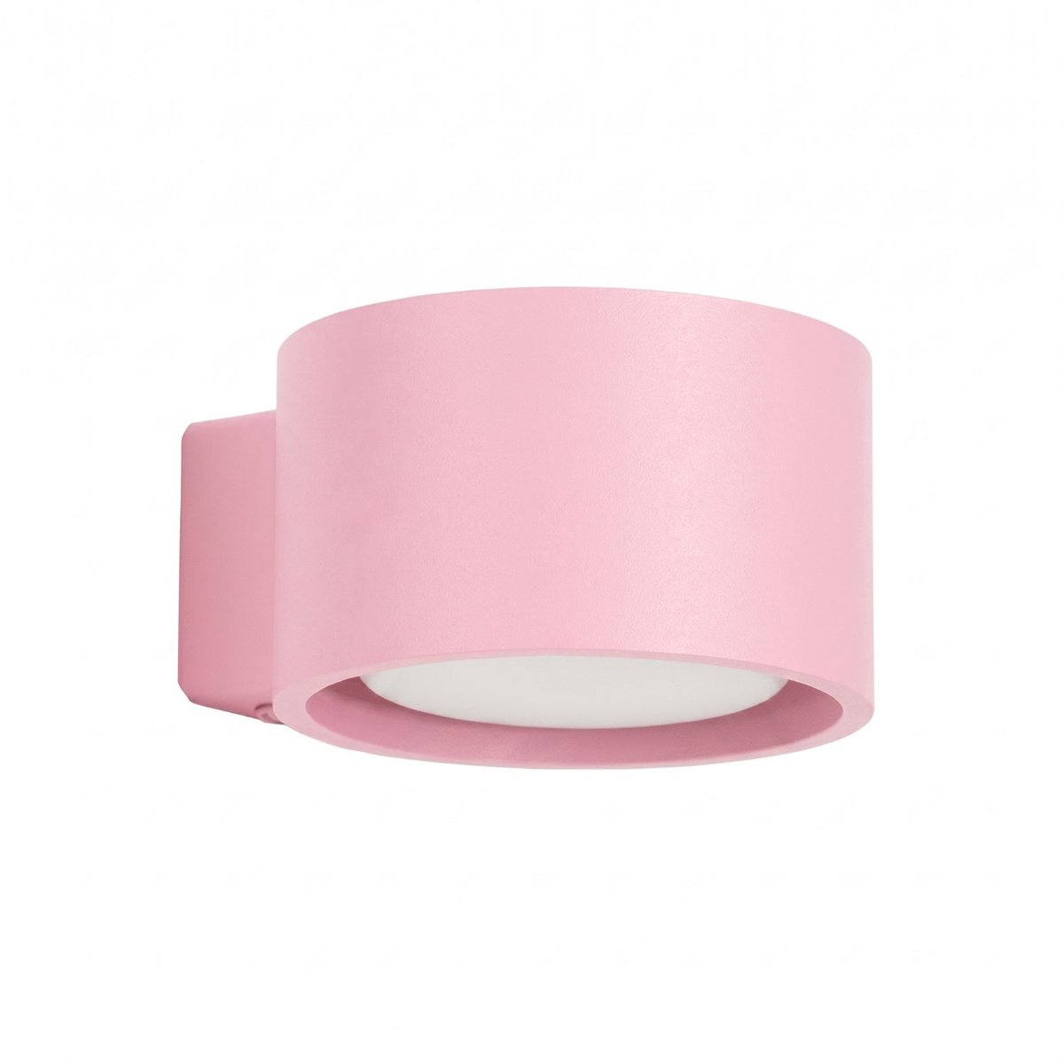 Sollux Lighting Wandlamp MODO - Gx53 - roze - aluminium - 10x12x6cm
