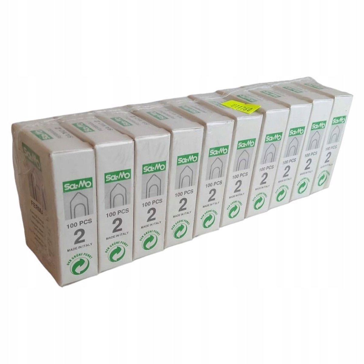 Merkloze Kantoorspeldjes, Verzinkt Staal, 0.85mm, 10x100 stuks