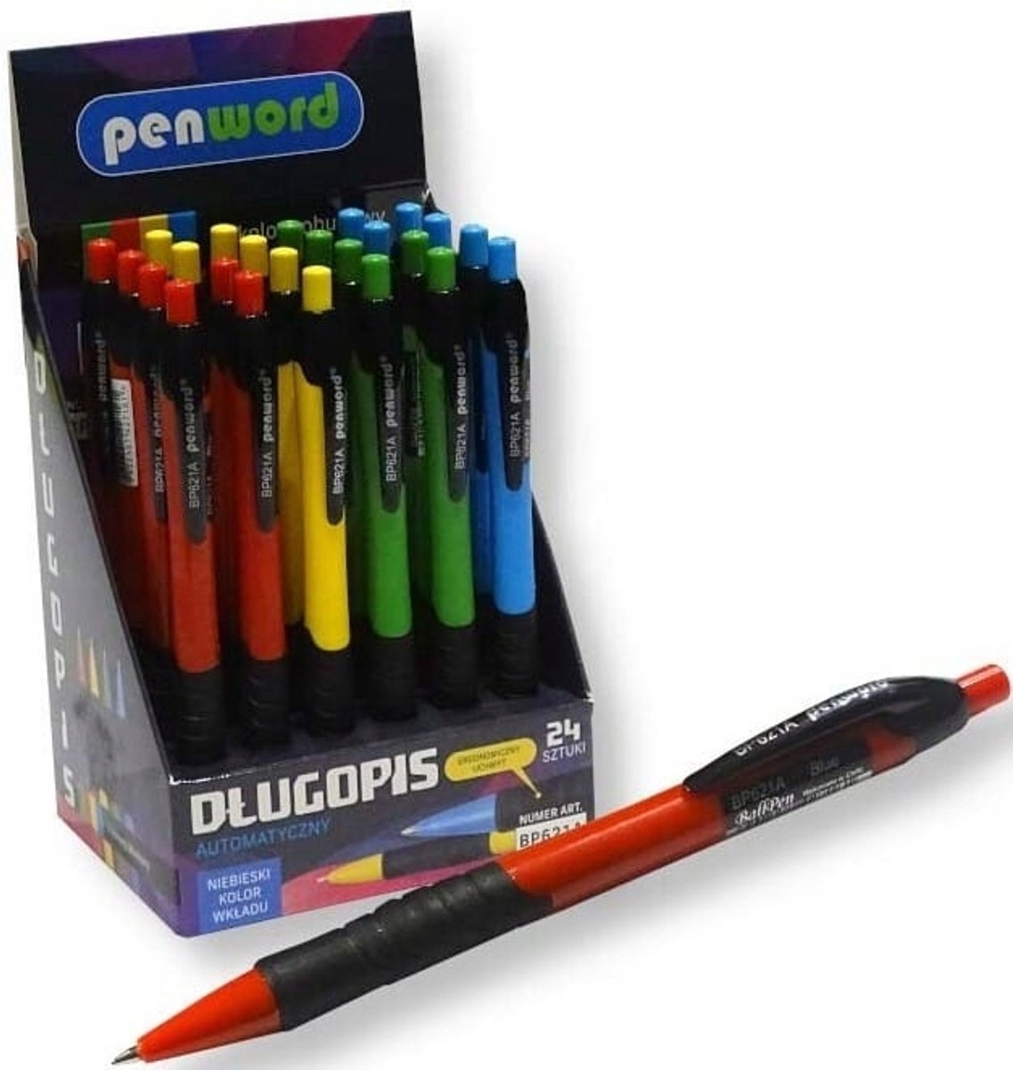Automatische Blauwe Pen - Mix van Kleuren