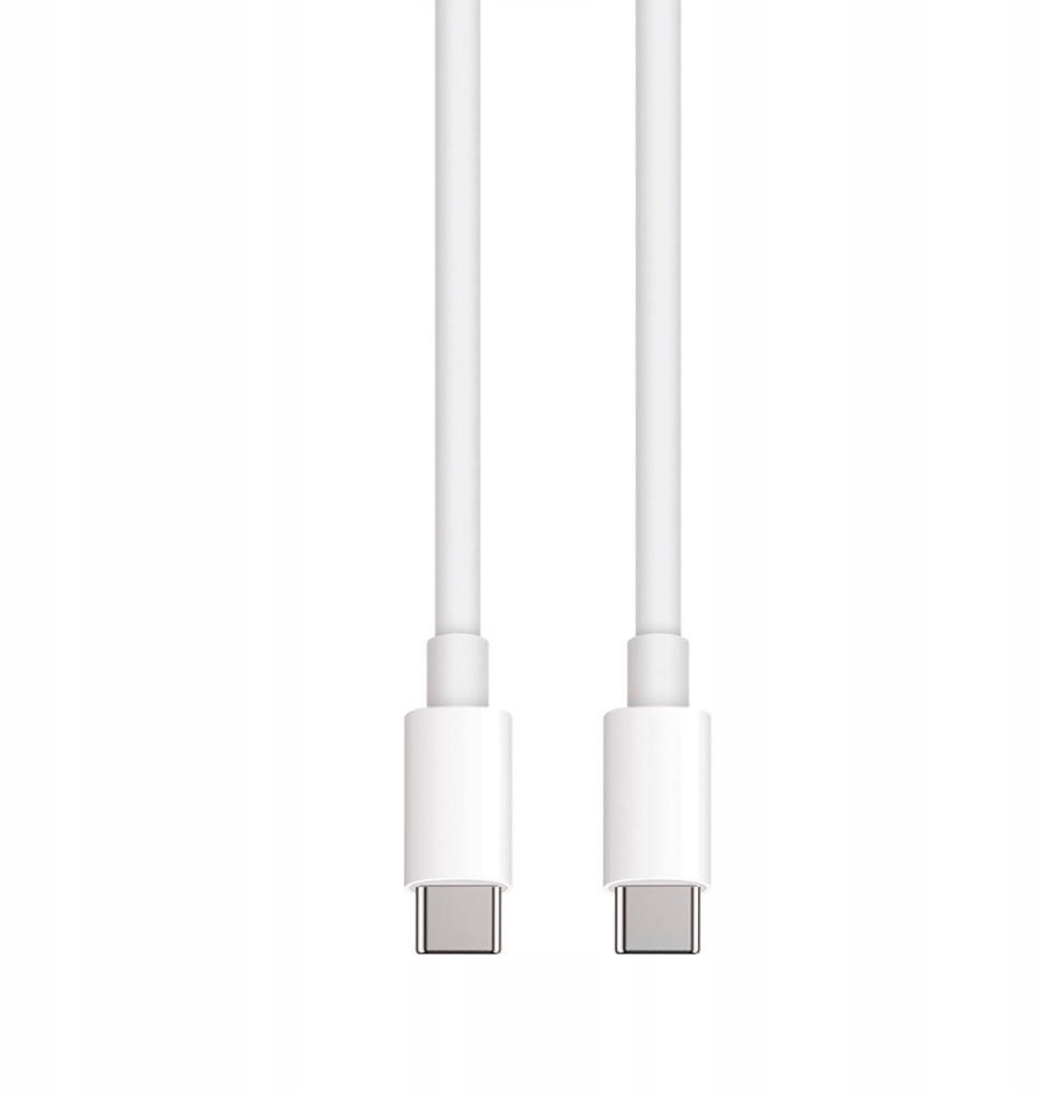 Lange USB-C naar USB-C kabel 2m voor snelladen - Wit
