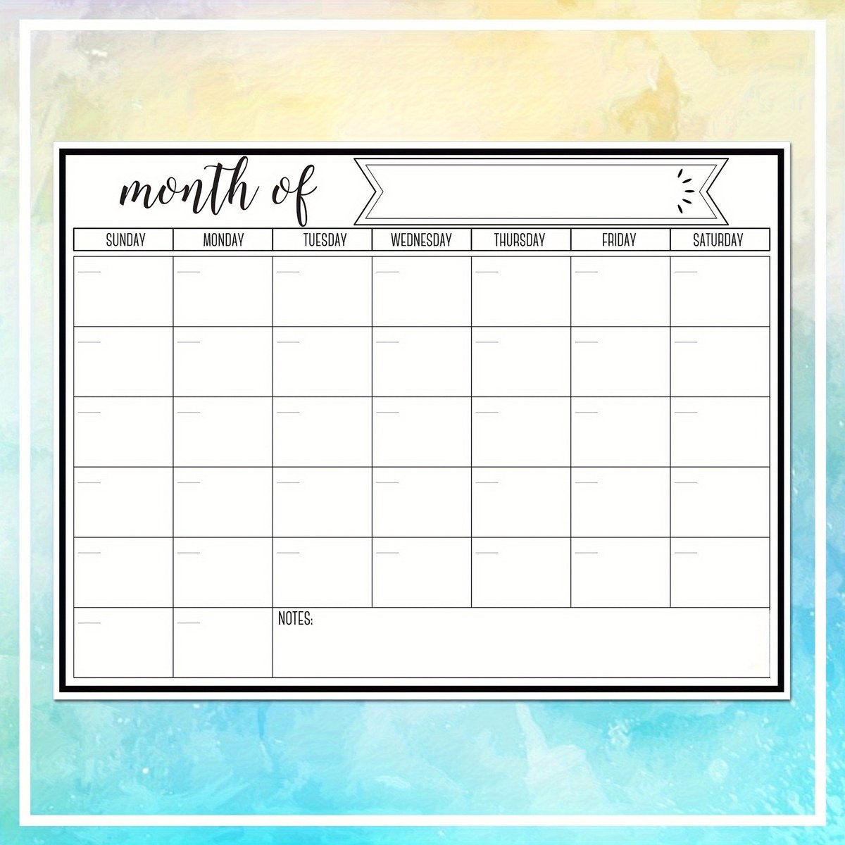 Claoner Magnetisch prikbord voor de koelkast - magnetische uitwisbare kalender - maand- en weekplanner - whiteboard geschikt voor kinderen - tieners en volwassenen - 28*21 cm