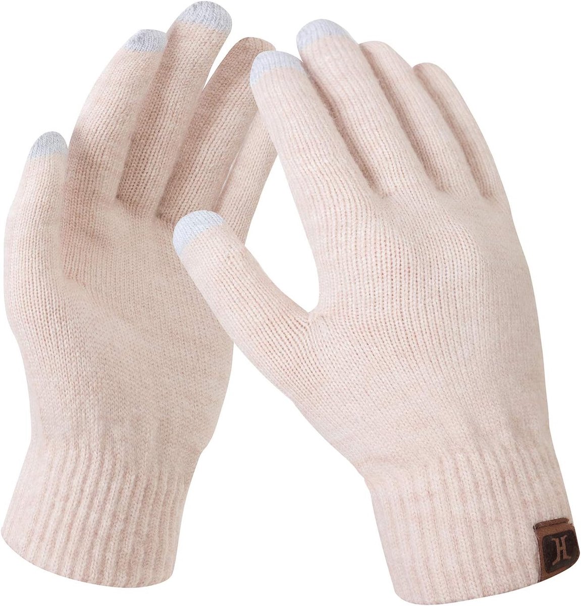 Comfortable loading ladies winter warm touch screen gloves stretched cashmere magic glove fleece stretch knitted thick - ShopVlot