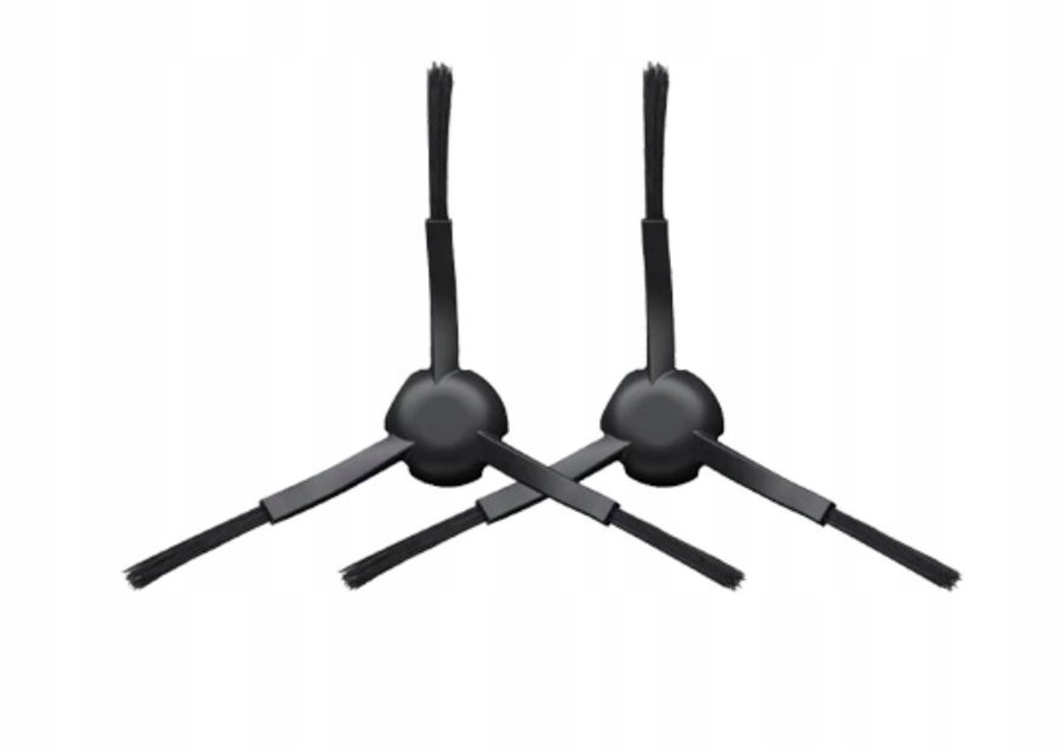 2x Zijborstel voor Dreame Robotstofzuigers L20 Ultra, L10s Pro