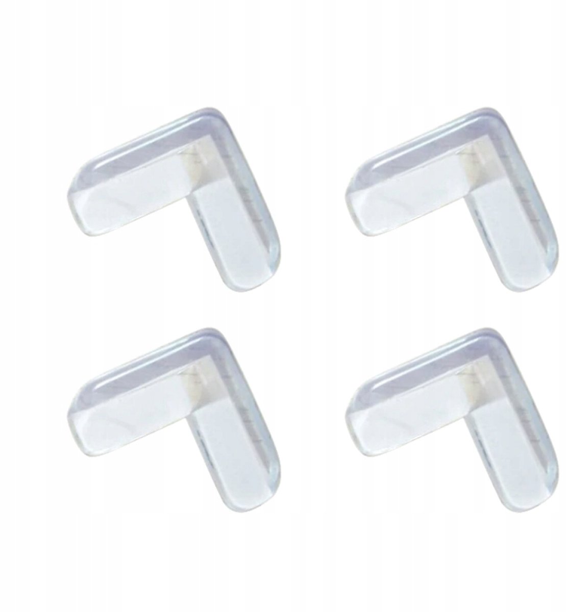 12x transparante siliconen accessoires voor kinderen