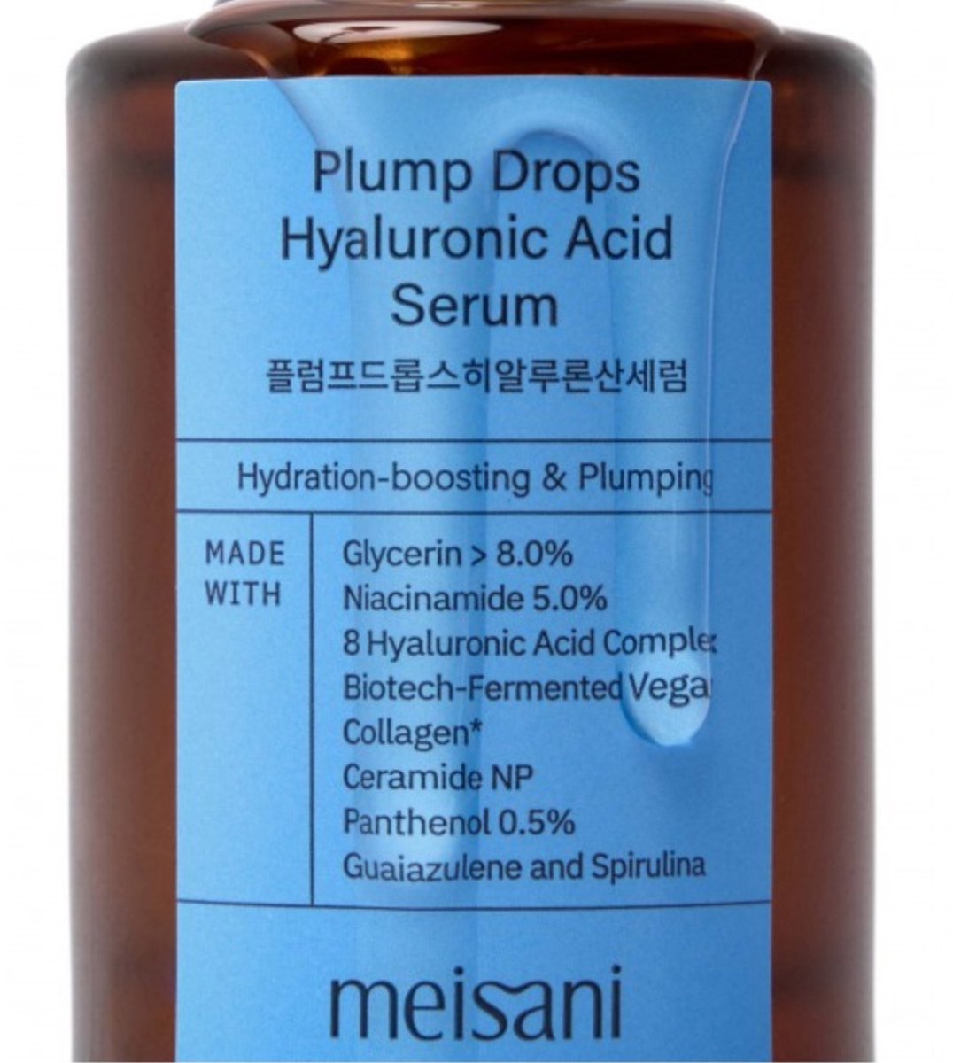 Meisani – Plump Drops Hyaluronic Acid Serum – 15 ml