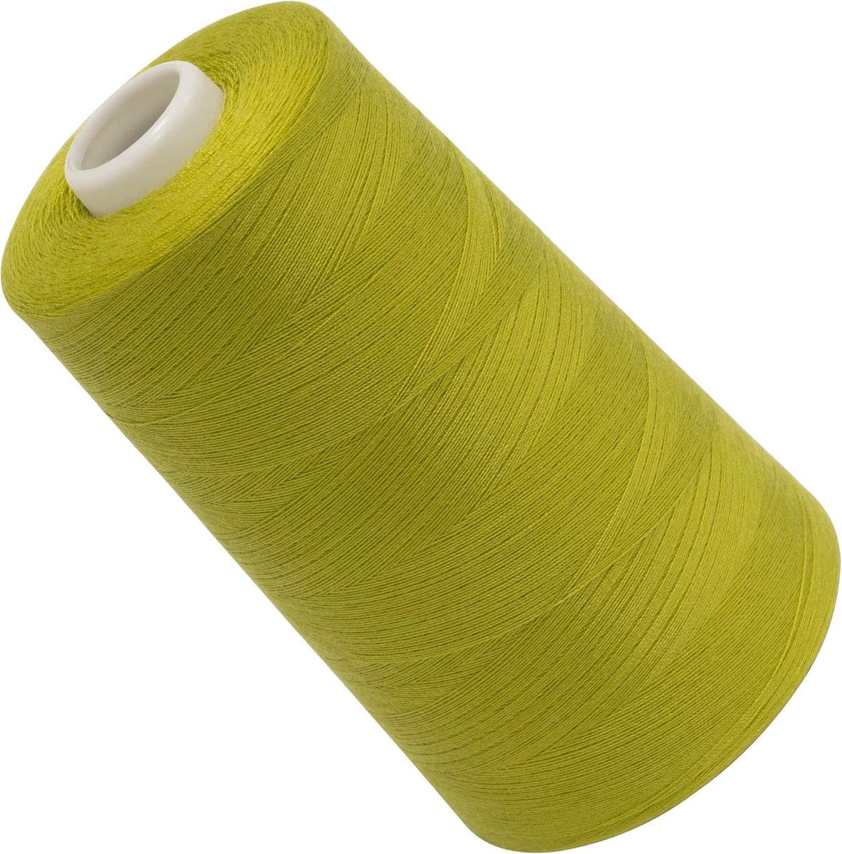 - C72733 - Naaigarenkegel 120 (40/2) 4000 m - van polyester - confectie, kleinwaren, garen, koord, snoer, naaien, kleding, draad - kleur groen - olijf - licht