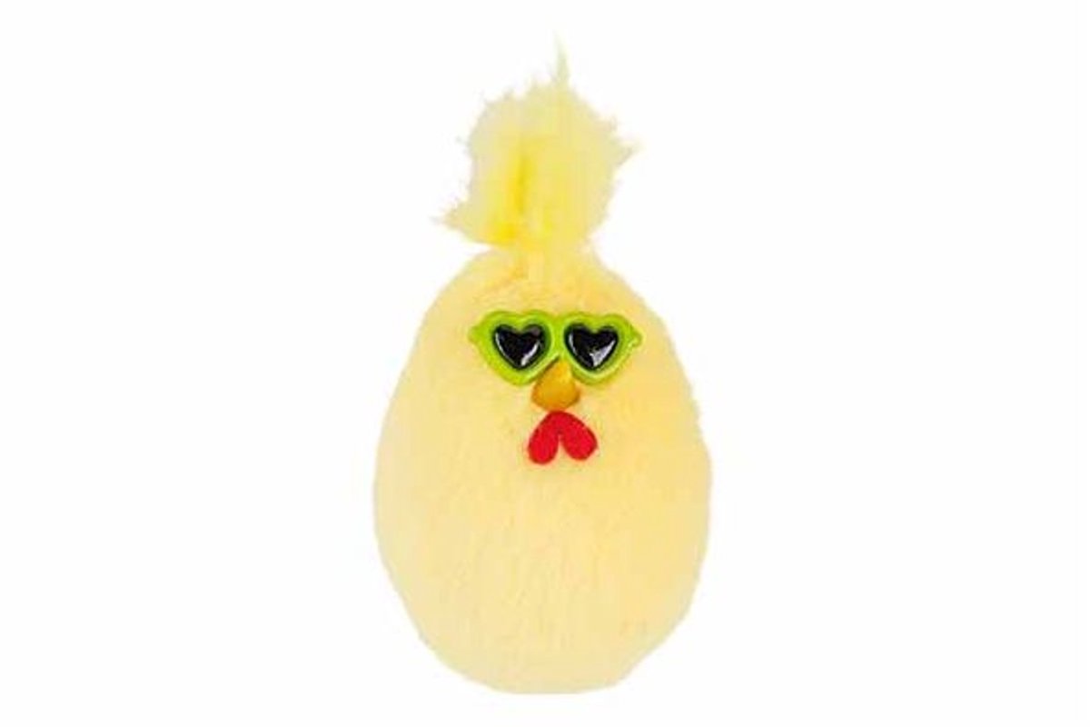 Hanger Funny Chick Geel 5x4xh10cm