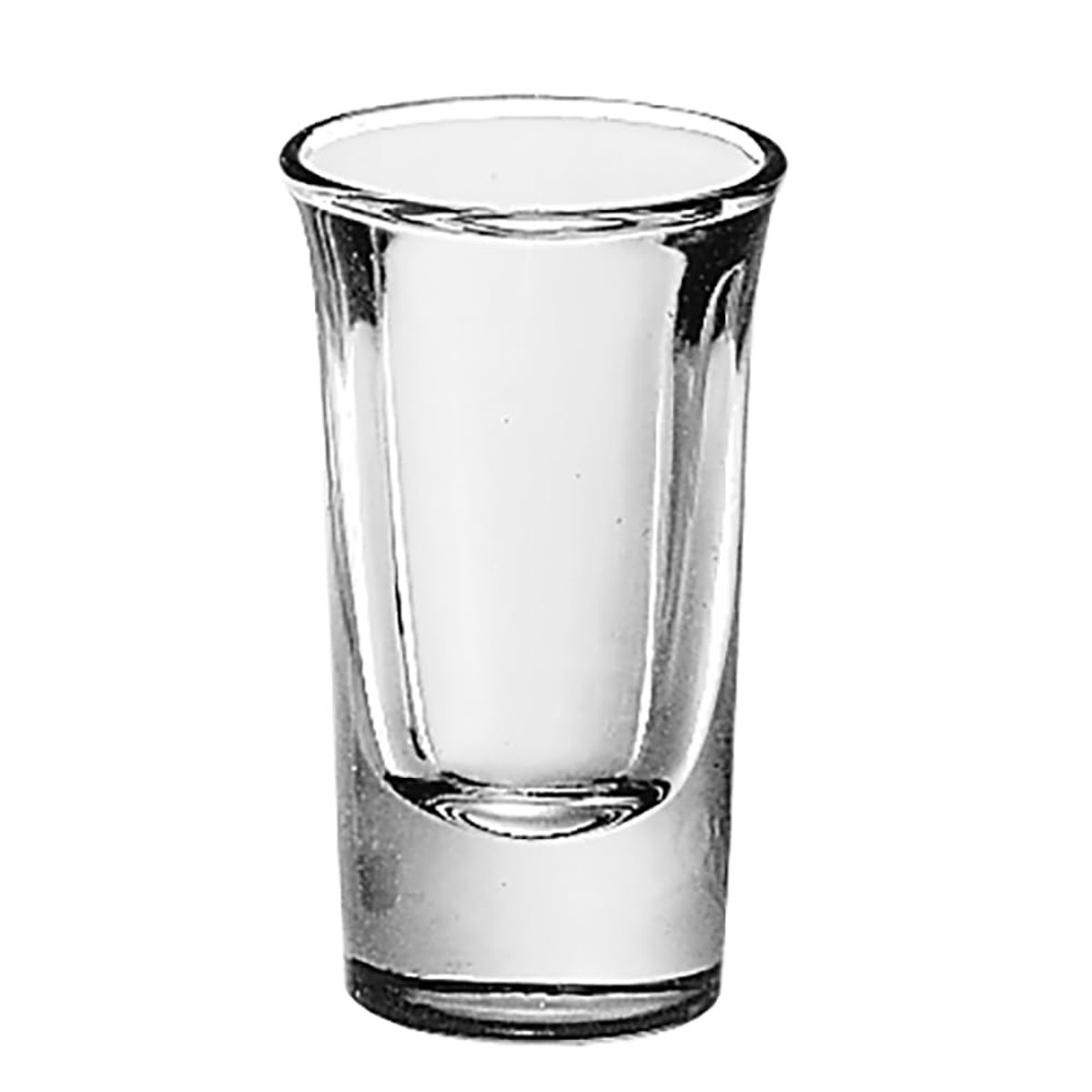 Libbey Shotglazen - Shotglazen Set - Ster Reliëf - Transparant Geperst Glas - 30 ml - 12 Stuks