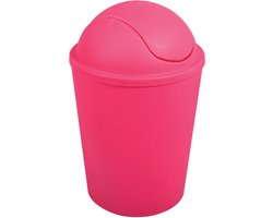 MSV Afvalemmer met Deksel – Kantelbaar – Prullenbak voor Toilet, Badkamer en Keuken – AKO Collectie – Modern Design