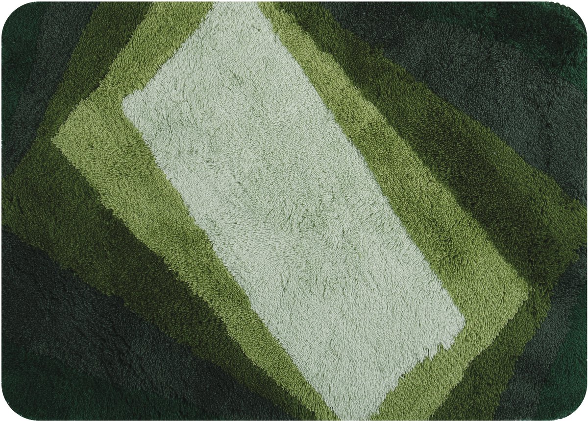 Spirella Badmat - Antislip Badkamermat met Zachte Polyester Pool van 25 mm - Comfortabele Badmatten voor Douche en Bad