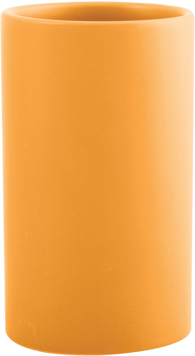 Spirella TUBE-MATT Tandenborstelhouder – Tumbler Badkamer Beker voor Tandenborstel en Tandpasta – Badkamer Accessoires – 7 x 11,5 cm