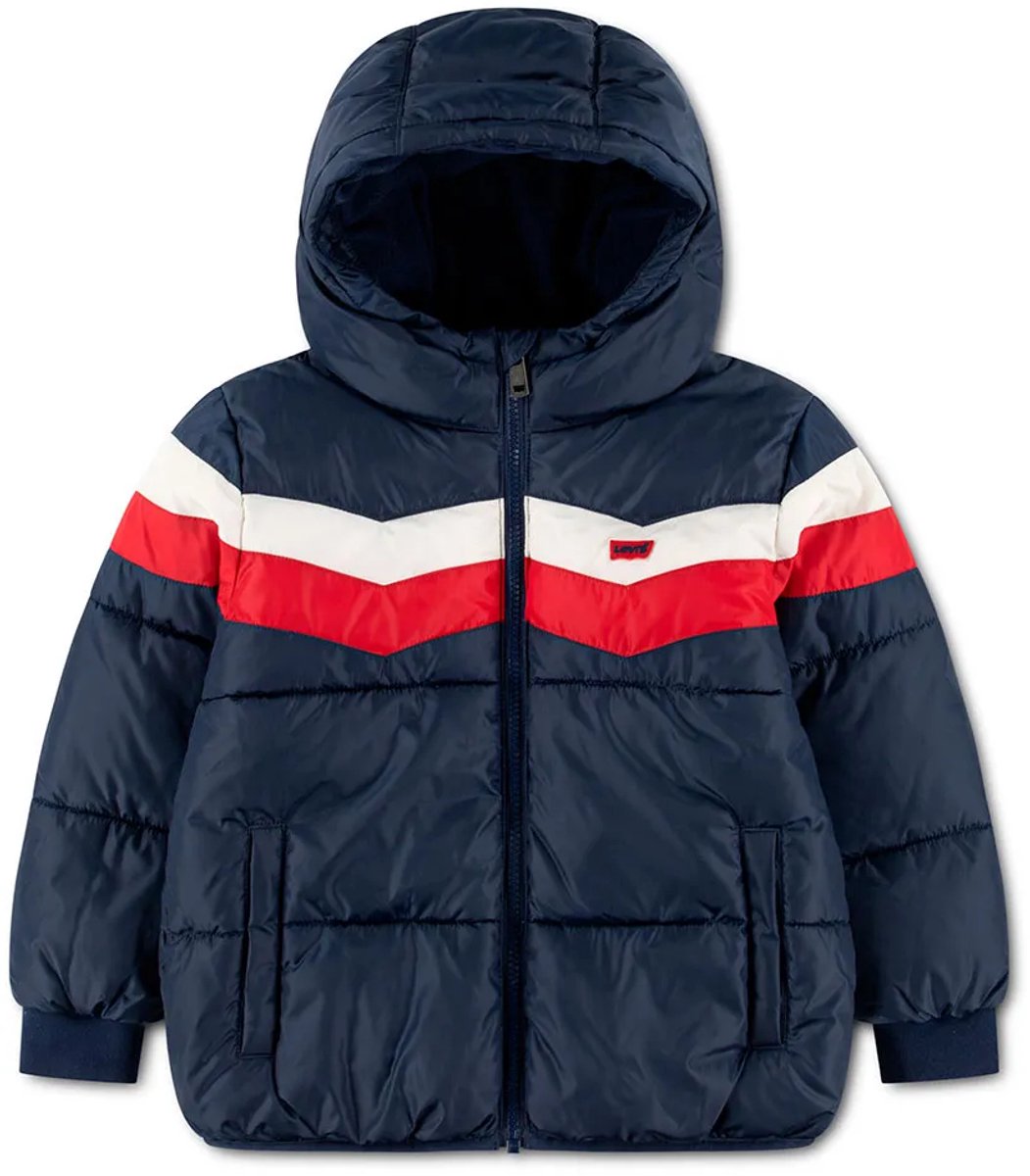Levi´s ® Kids Heavy Weight Puffer Jas Blauw 8 Years Jongen