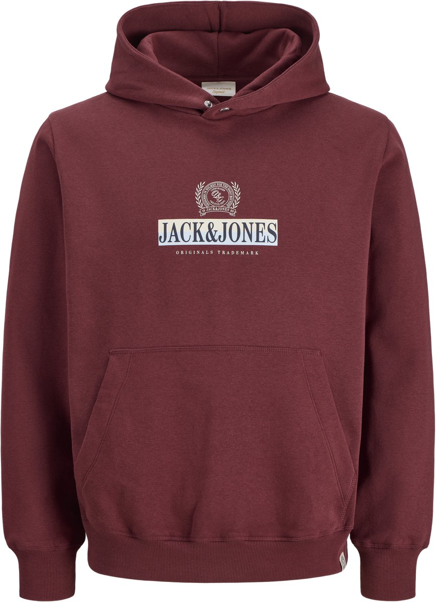 JACK & JONES PLUS - JORFREDERIKSBERG GRAPHIC BOX SWEAT H PLS Heren Trui
