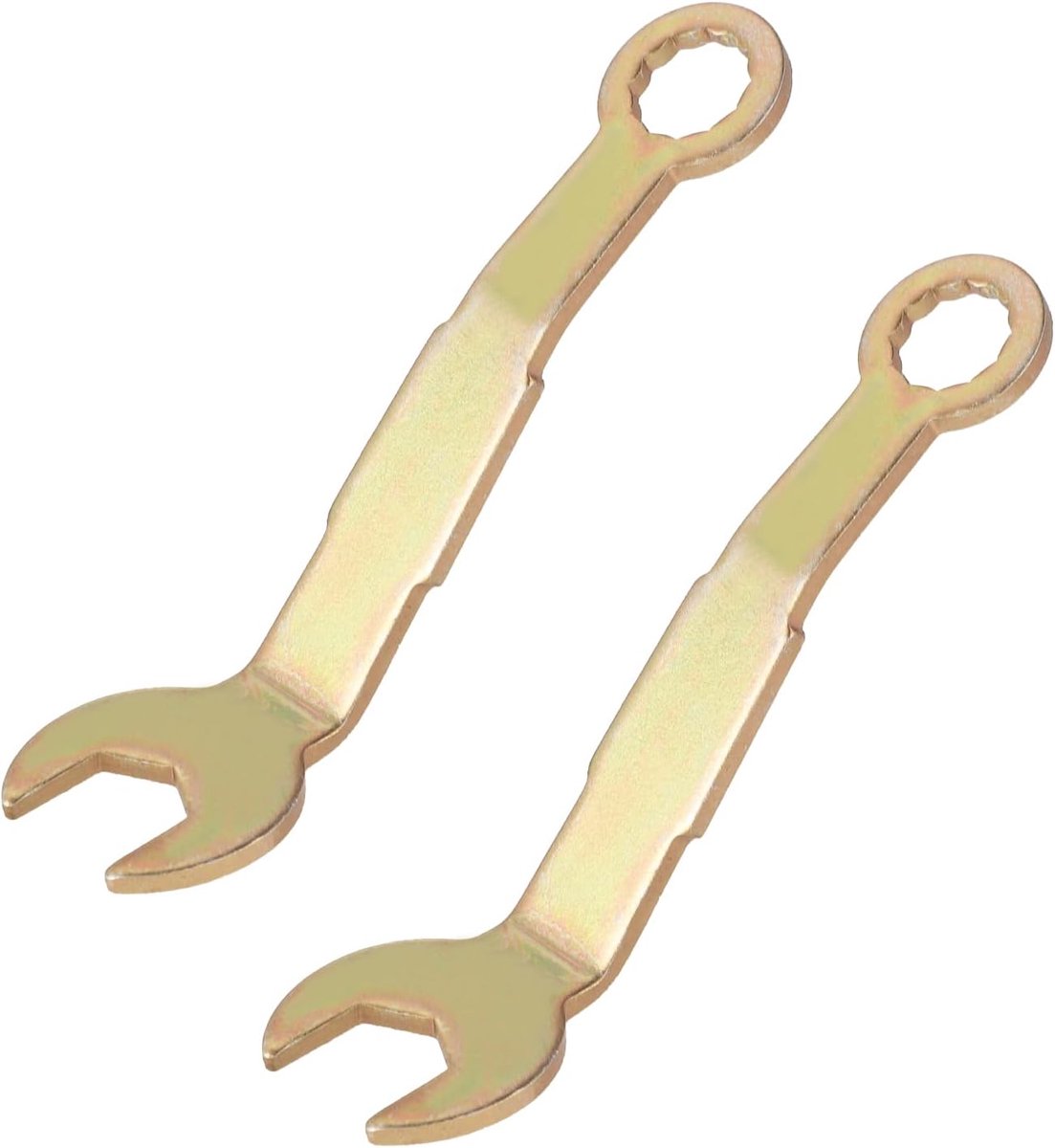 2 Stuks Zakdeursleutel, Bi-Gevouwen Kastdeur Draai-Aanpassingsgereedschap 1cm Open Sleutel 7,6cm Lengte voor Camper Schuifdeurhanger Zakdeur Kastdeur Hardware