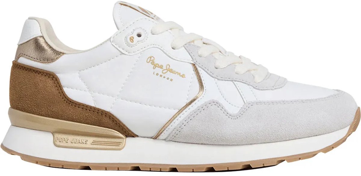 Pepe Jeans Brit Elite Schoenen Wit EU 38 Vrouw