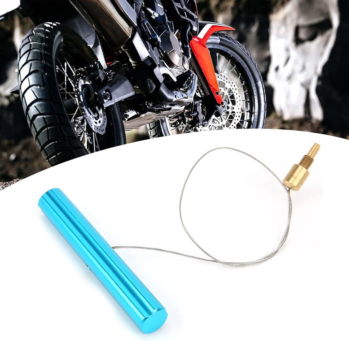 Air Valve Puller, 80x10mm/3.1x0.4in Ventiel Installer Air Valve Puller Tool voor Fietsband Reparatie