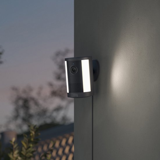 Ring Spotlight Camera met adapter (nieuwste generatie) - Zwart - 2k video van Ring — afbeelding 5