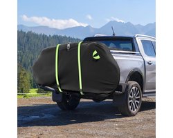 Fietsendragerhoes - Fietsbeschermhoes - Fietsen Beschermen - Waterdicht 600D Oxford - 210 x 96 x 120 cm - Zwart
