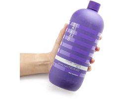 Elgon Colorcare Silver Shampoo 1000 ml - Zilvershampoo - Voor Blond En Grijs Haar - Tegen Gele Gloed - Glans Verhogend