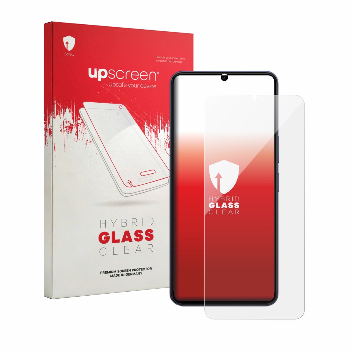 upscreen - Screenprotector voor Vivo T5 Lite - Folie Beschermfolie Beschermglas transparant
