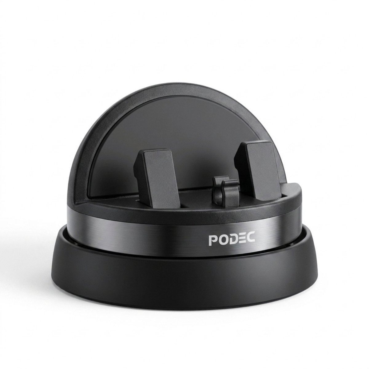Podec Telefoonhouder Auto Dashboard - Draaibare GSM Houder - Universeel - Antislip & Extra Stabiel - Zwart