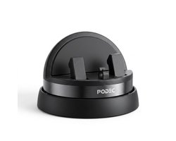 Podec Telefoonhouder Auto Dashboard - Draaibare GSM Houder - Universeel - Antislip & Extra Stabiel - Zwart