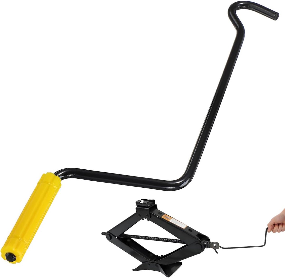Jack voor voertuig Jack voor auto zwengel handgereedschap Jack voor aanhanger reservegreep pneumatische zwengel handvat hefarm Jack pneumatische handgreep
