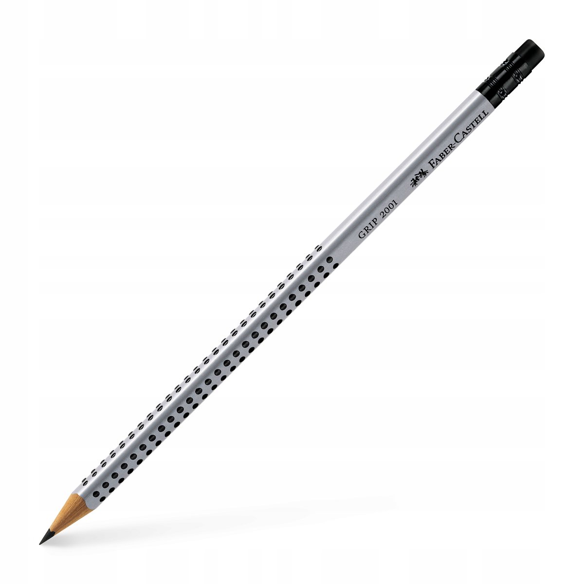 Faber-Castell Grip Potlood B met Gum - Ideaal voor School & Tekenen