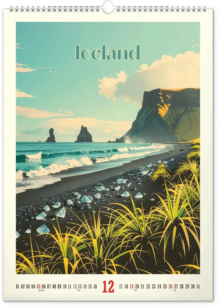 Vintage Posters - World Cities Kalender 2027