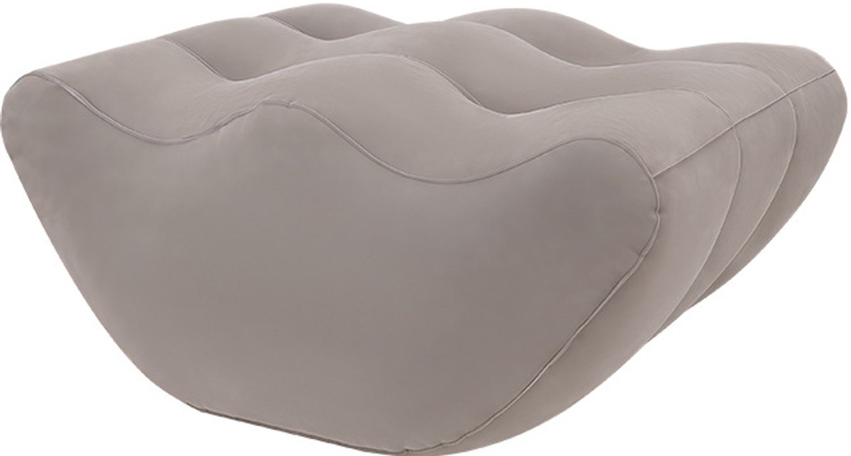 Opblaasbaar beenkussen – Ergonomisch wigkussen voor het omhoog leggen van de benen – Bevordert de bloedsomloop en verlicht vermoeide benen (opblaaspomp niet inbegrepen)