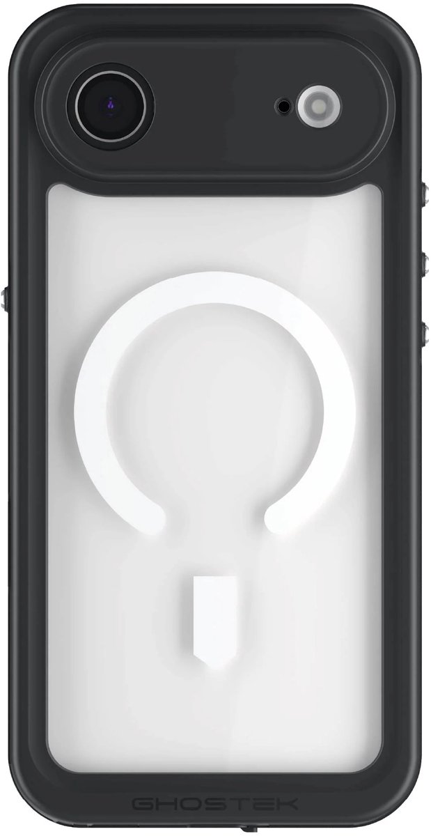 Ghostek Nautical Slim Waterproof - Magsafe Compatible - Case - Geschikt voor Apple iPhone Air - Clear