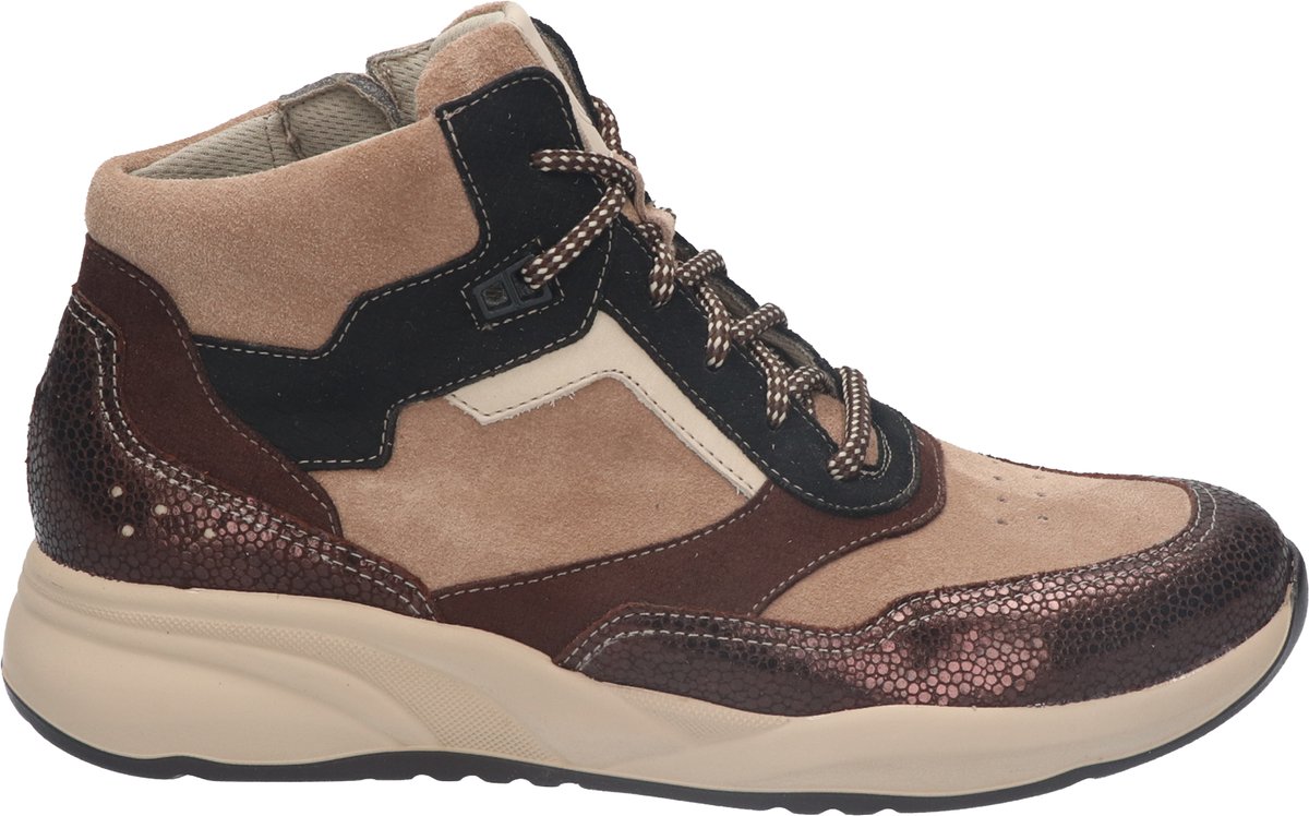 Durea 9778 Sneaker Donkerbruin/Antiekroze K