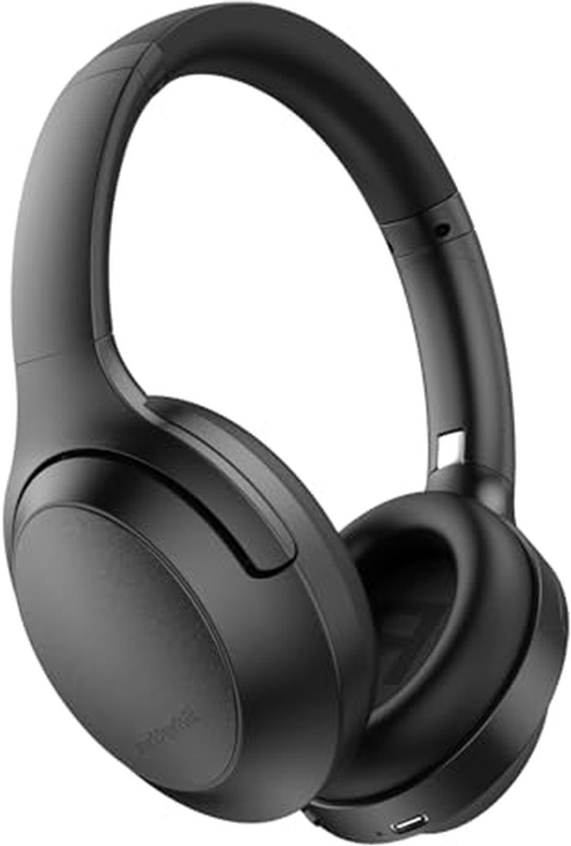Draadloze Koptelefoon - Over-Ear Hoofdtelefoon Bluetooth Oordopjes - Muziek Luisteren - Actieve Ruisonderdrukking - 40 Uur Speeltijd - Zwart