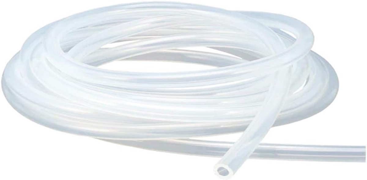 buis Food Grade 5 mm ID x buitendiameter 8 mm wanddikte 1,5 mm doorzichtige PVC-slang waterpijpslang 2 meter lang