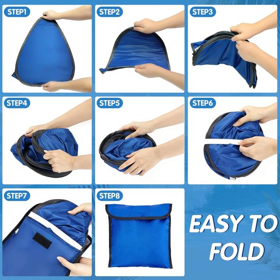 Strandtent Mini - Pop Up Tent Zonnetent - Bescherming tegen zon - Automatisch opvouwbaar — afbeelding 3