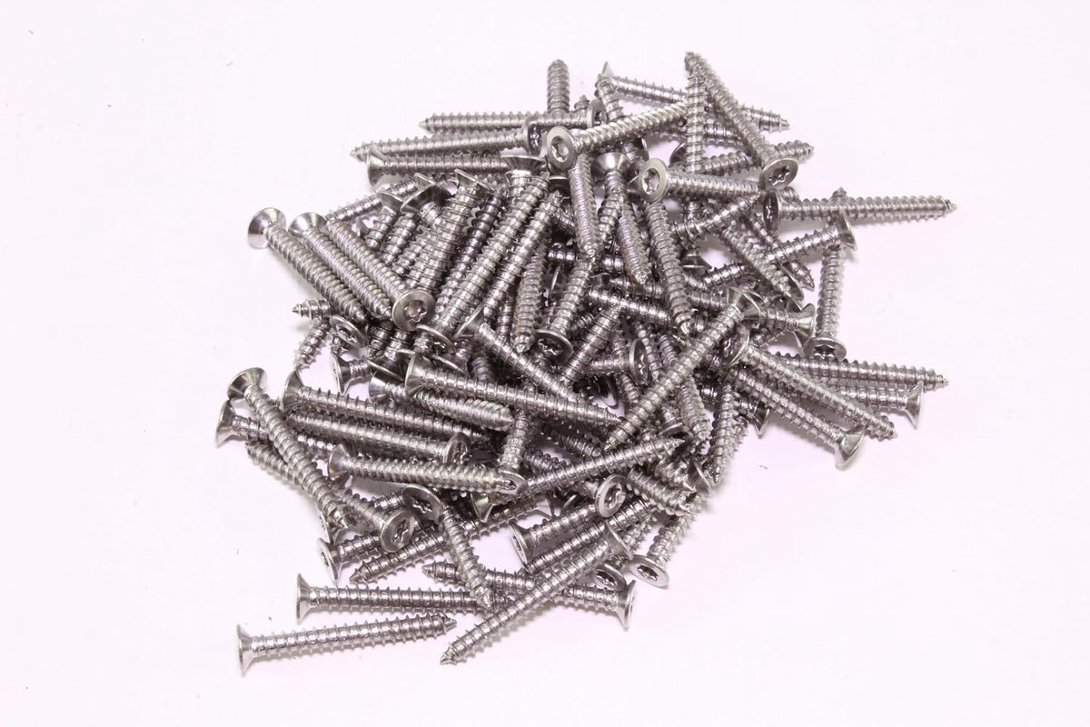 2023 modelbouwschroeven houtschroeven RVS Torx 100 st. 3,5x30mm bahnwaren