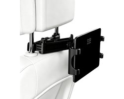 imoshion Tablet Houder Auto voor Hoofdsteun met Verstelbare Arm - 360° Draaibaar - Universeel - Auto Accessories