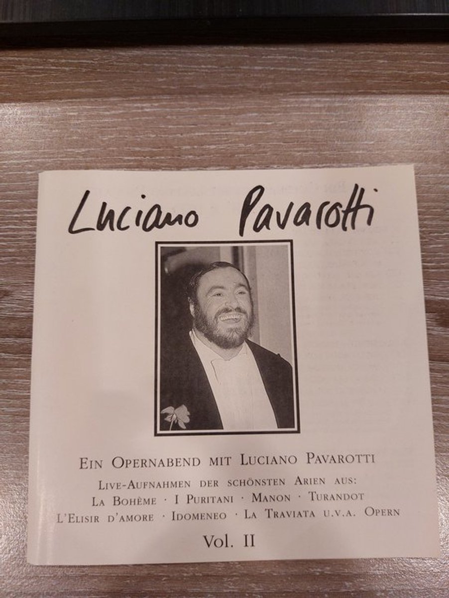 Ein Opernabend mit Luciano Pavarotti