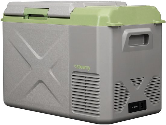 Elektrische Koelbox - Compressor Koelbox Vriezer - Kamperen Vissen - Single Zone Gelijkmatige Koeling - 24 Liter - Grijs — afbeelding 3
