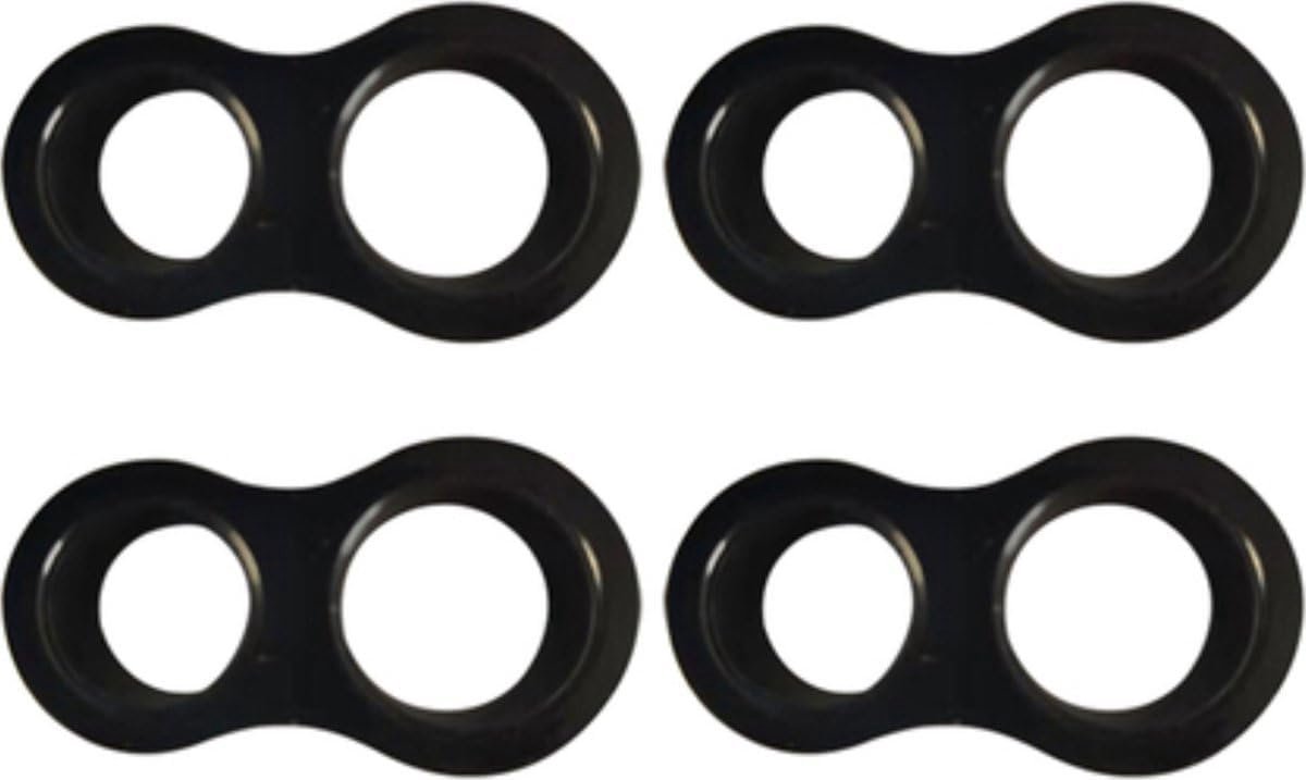 SnelShoppen - Door Handle Buffers 5 Stuks - Zwarte Stoppers voor Wandbescherming & Deurhandgreep Bescherming - Flexibele Deurstoppers voor Thuis, Kind